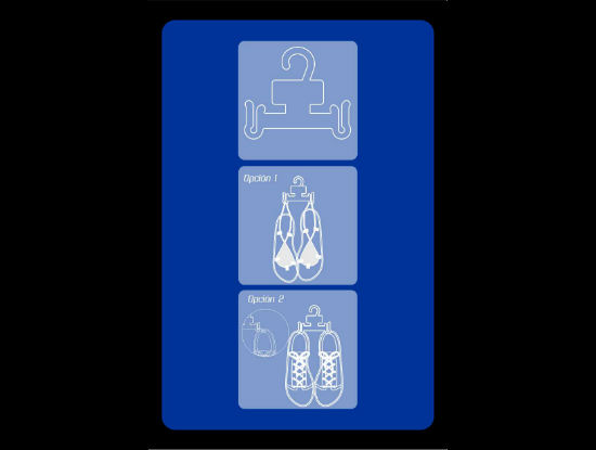 Gancho Multiusos para calzado vista 2