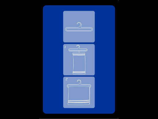 Gancho Multiusos para toallas vista 2