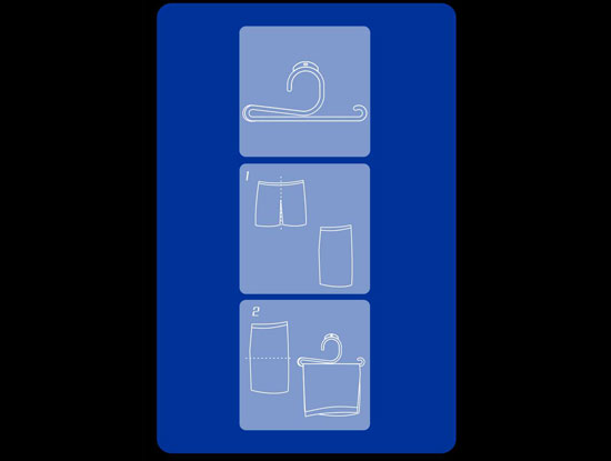 Gancho Multiusos para medias vista 2