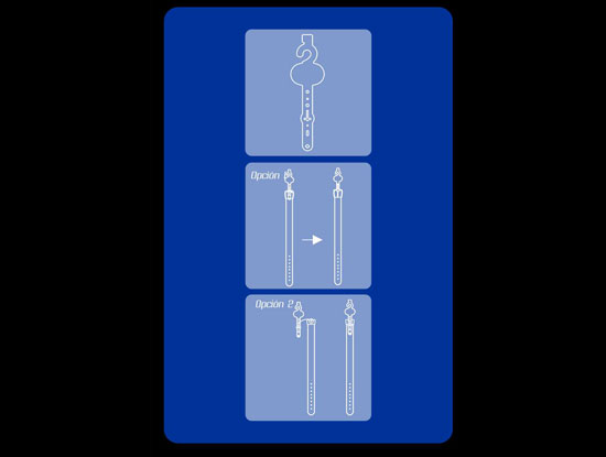 Gancho Multiusos para correas vista 2